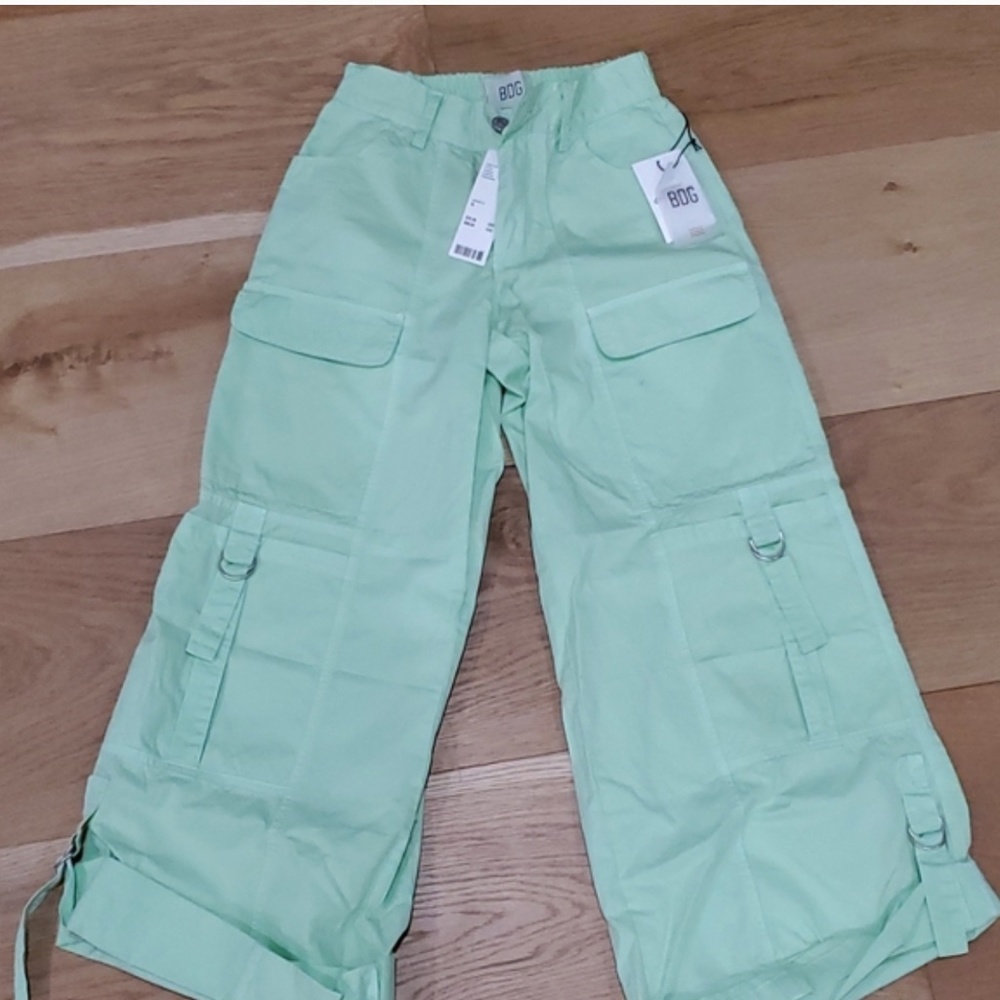 Urban Outfitters mint Green BDG Cargo Pants